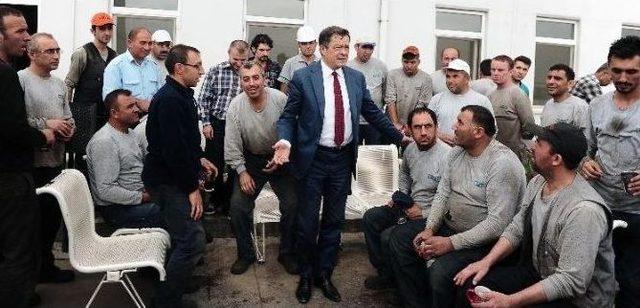 Bağımsız Yozgat Milletvekili Adayı Kayalar Osb’yi Gezdi