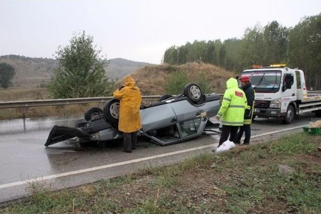 Tosya&rsquo;da Trafik Kazası: 5 Yaralı