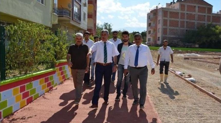 &Ccedil;ukurdere Mahallesi&rsquo;ne Park Yapılıyor