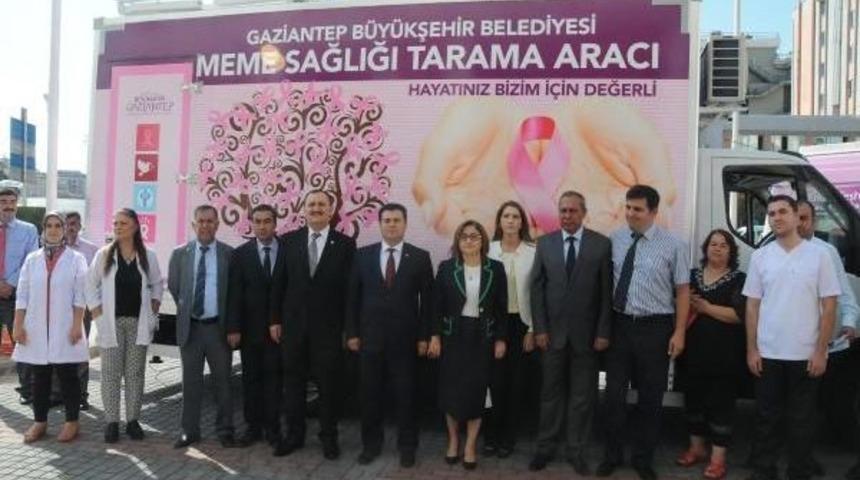 Gaziantep&rsquo;Te Mobil Kanser Tarama Hizmeti Başladı