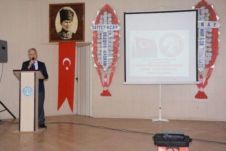 Dinar Depreminde Hayatını Kaybedenler Anıldı G1