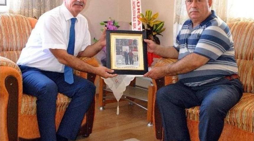 Başkan Kale&rsquo;den Gazilere Ziyaret