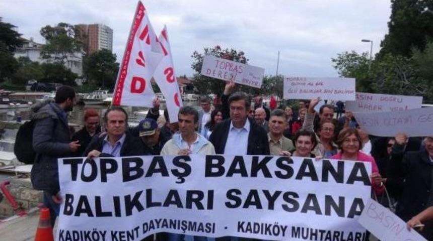 Kadık&ouml;y Kent Dayanışması " Kurbağalıdere'de  Balık Falan G&ouml;rmedik"