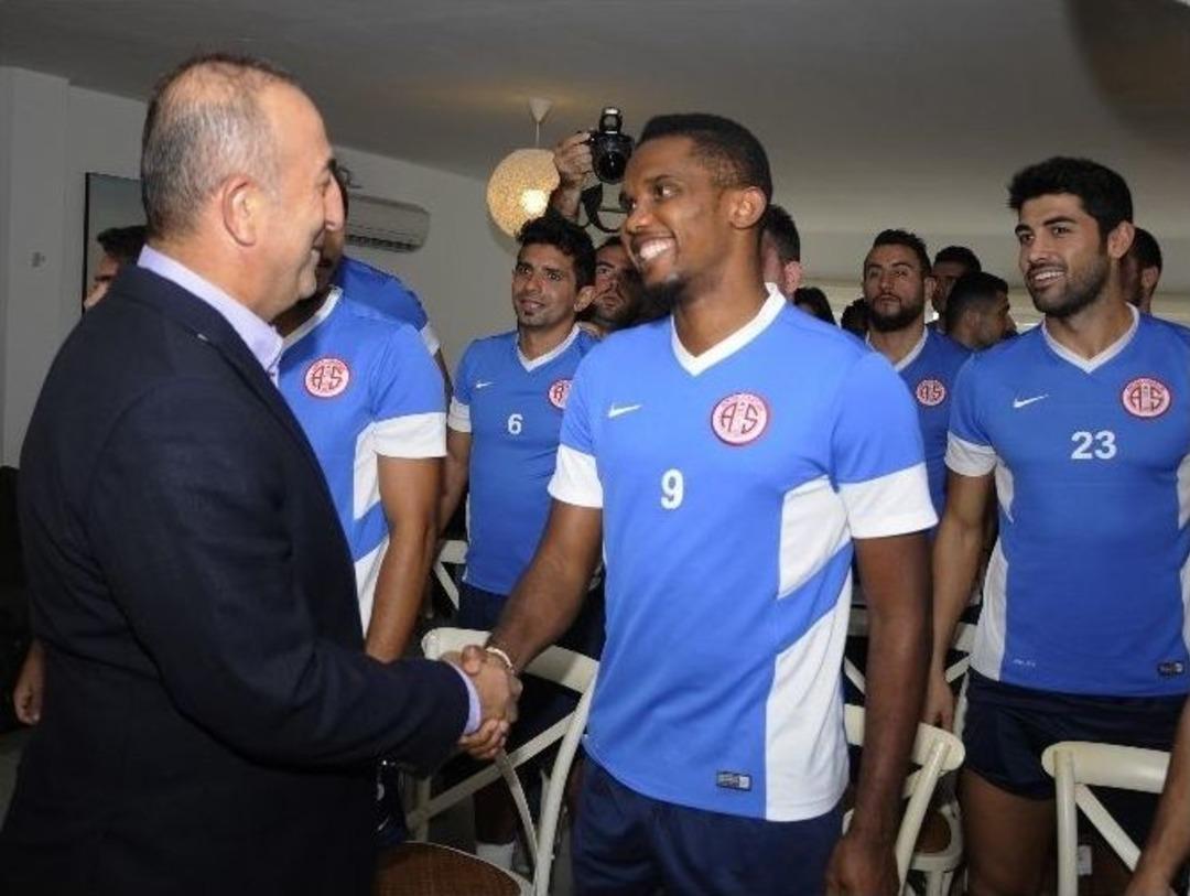 Antalyasporlu Eto&rsquo;o 3 Kilo Verdi