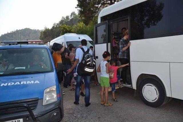 Dalaman'da Kaçakları Taşıyan Tekne Battı