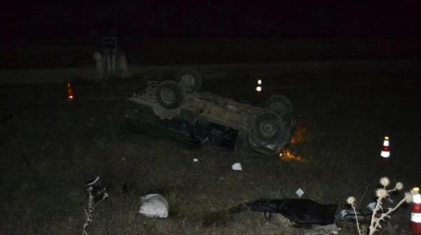 Edirne&rsquo;De Askeri Ara&ccedil; Devrildi: 1 Şehit, 3 Yaralı