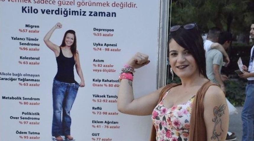 Gen&ccedil; Kız, 105 Kilogramdan 60 Kilograma D&uuml;şt&uuml;