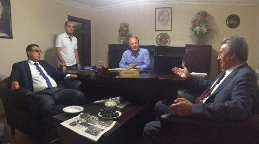 Ak Parti&rsquo;den T&uuml;rkiye Gazetesi Ve İha&rsquo;ya Ziyaret