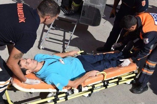 Aliağa’da Gerçeği Aratmayan Yangın Tatbikatı 1