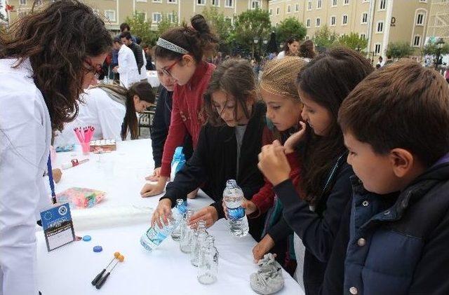 Bilime Meraklı Öğrenciler Şenlikte Buluştu