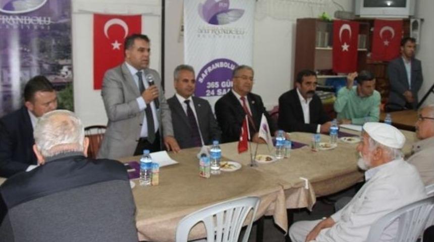 Safranbolu&rsquo;da Mahalle Toplantıları Devam Ediyor