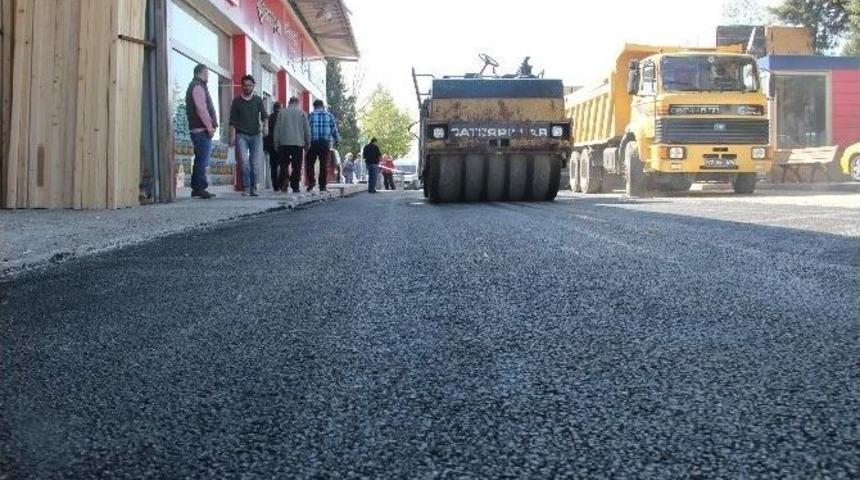 Sanayinin Yolları Asfaltlanıyor