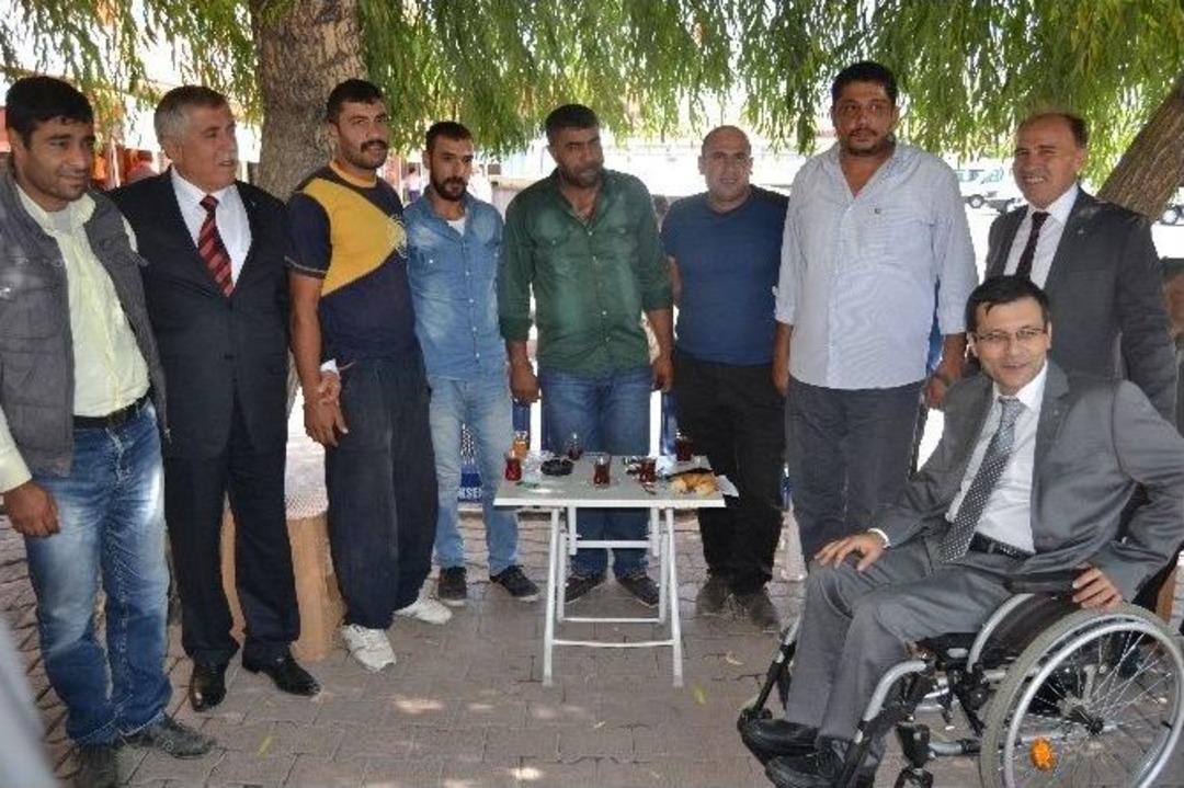 Ak Parti Kayseri Milletvekili Adaylarının Se&ccedil;im &Ccedil;alışmaları S&uuml;r&uuml;yor