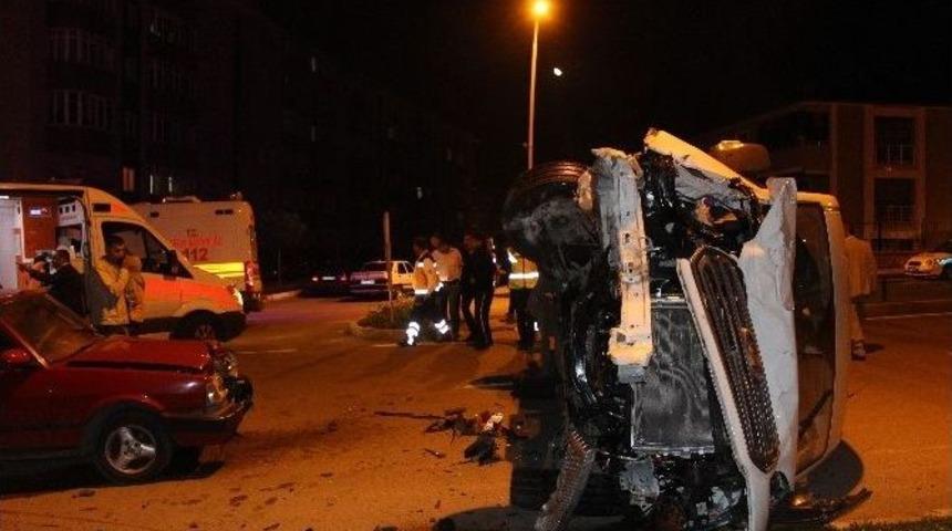 Erzurum&rsquo;da Zincirleme Kaza: 7 Yaralı