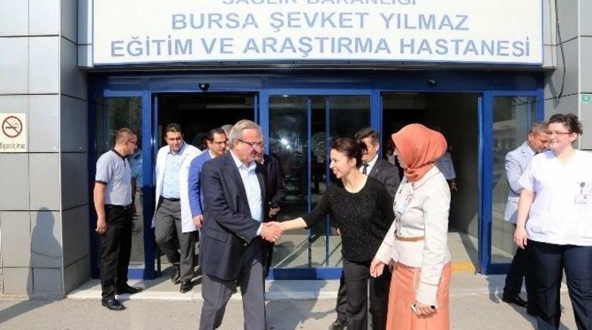 Vali Karaloğlu, Cizre&rsquo;de Yaralanan Polis Memuru Tun&ccedil;&rsquo;u Ziyaret Etti