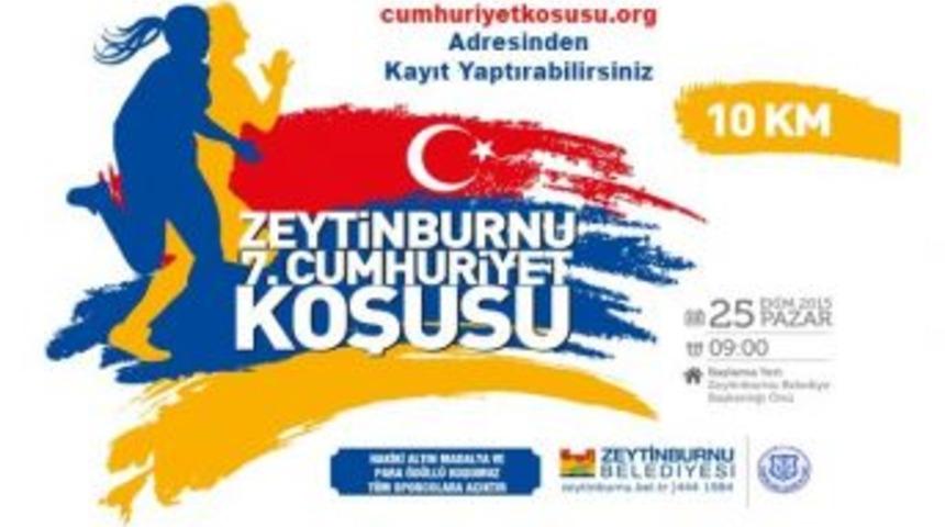 Zeytinburnu 7. Cumhuriyet Koşusu Başlıyor