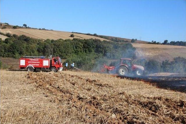 Tekirdağ’da 10 Ayda 2 Bin 422 Alan Yangını Çıktı