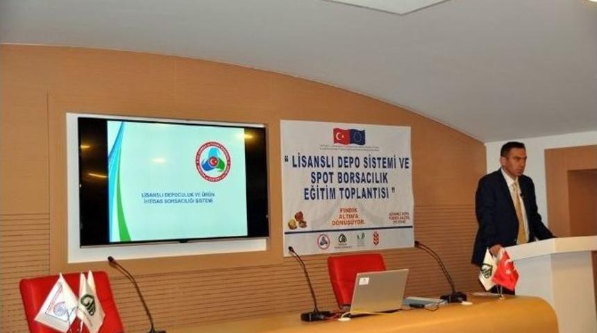 Giresun&rsquo;da Fındıkta Lisanslı Depo Sistemi Hayata Ge&ccedil;iyor