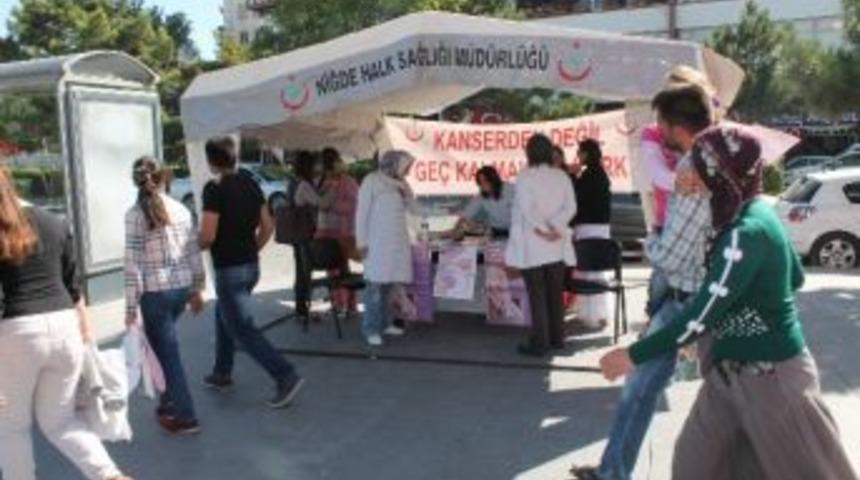 Meme Kanseri Bilin&ccedil;lendirme &Ccedil;adırı A&ccedil;ıldı