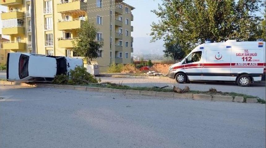 Osmancık&rsquo;ta Trafik Kazası: 1 Yaralı