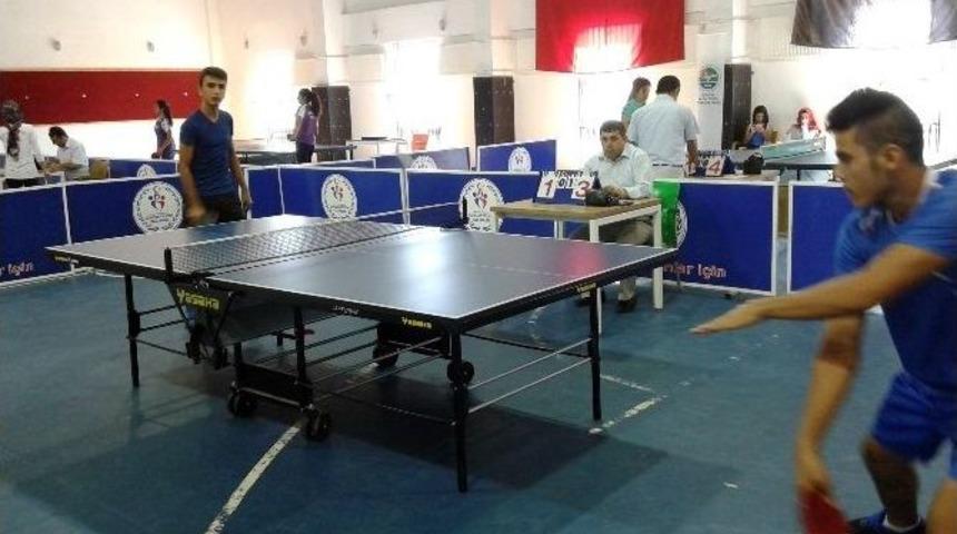 Masa Tenisi B&ouml;lge Şampiyonasında Adıyaman Birinci Oldu