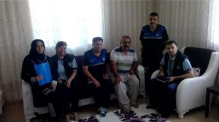 Zabıtadan Mesai Arkadaşlarına &rsquo;ge&ccedil;miş Olsun&rsquo; Ziyareti