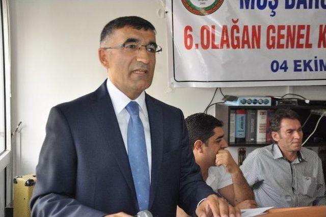 Muş Baro Başkanı Taş Güven Tazeledi