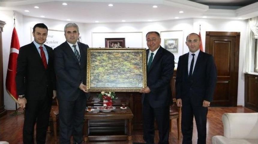 Uedaş&rsquo;ın Yeni Genel M&uuml;d&uuml;r&uuml; Ziyaretlerini S&uuml;rd&uuml;r&uuml;yor