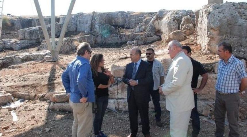 Perre&rsquo;deki Mozaikli Yapıya Koruma Evi Yapılıyor