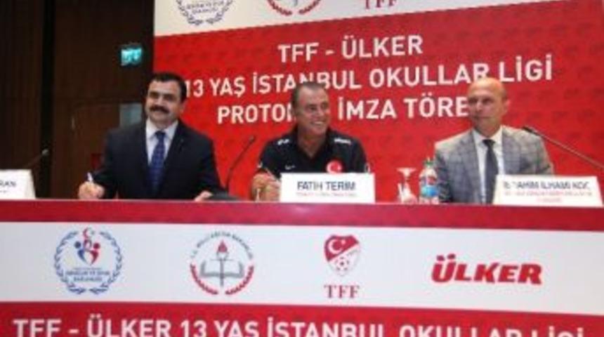 Tff &Uuml;lker 13 Yaş İstanbul Okullar Ligi Protokol&uuml; İmzaladı