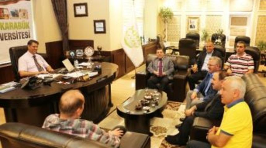 Rekt&ouml;r Polat&rsquo;a Ziyaret