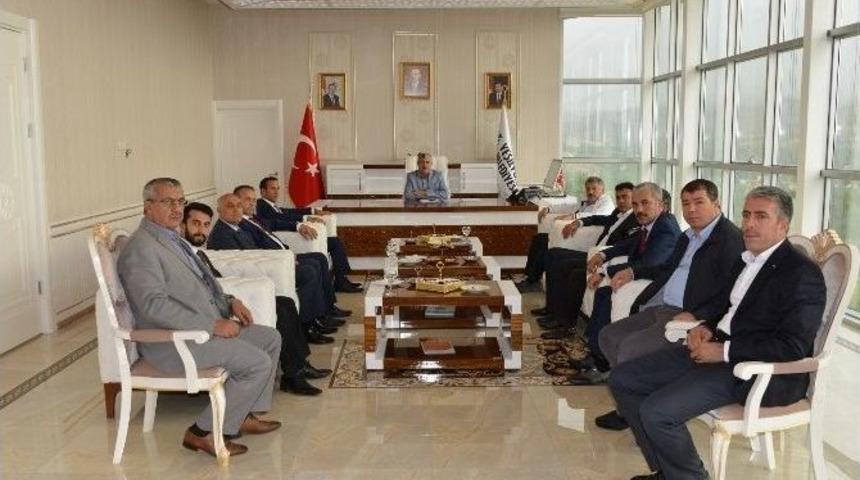 Başkan Polat, Yeni Malatyaspor Y&ouml;netimini Ağırladı