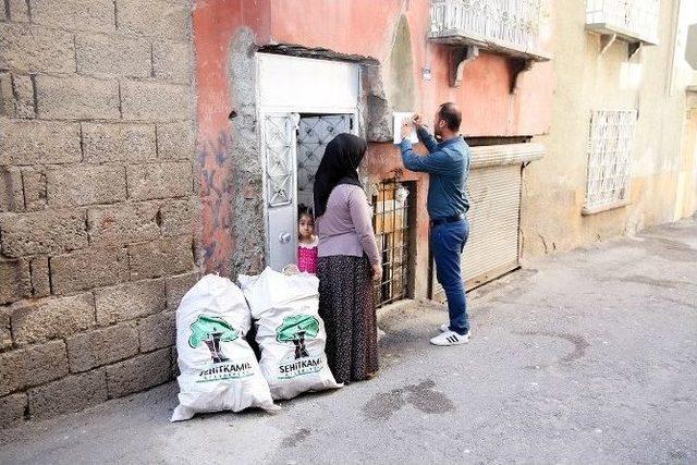 Şehitkamil’de Budanan Ağaçlar Yakacak Oluyor