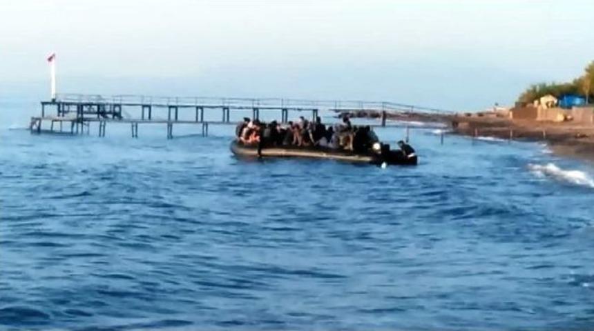 (&ouml;zel Haber) G&ouml;&ccedil;men Ka&ccedil;ak&ccedil;ılığı B&ouml;yle G&ouml;r&uuml;nt&uuml;lendi