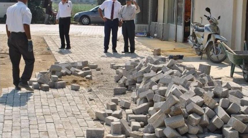 Acarlar&rsquo;a 10 Bin Metrekare Parke Taşı D&ouml;şeniyor