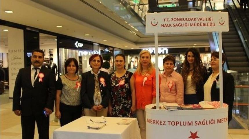 Emzirme Haftası Ve Kanser Ayı Nedeniyle Stant A&ccedil;ıldı