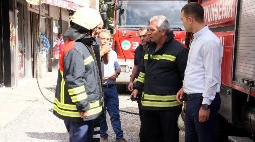 Kayseri Merkezinde Meydana Gelen Yangın Korku Dolu Anlar Yaşattı