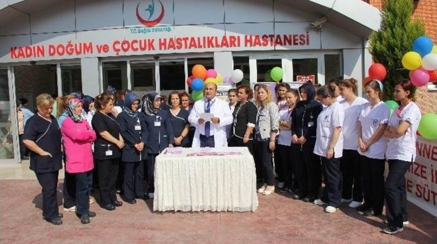 Hastanede &lsquo;emzirme Haftası&rsquo; Etkinliği