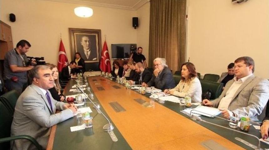 Akpm&rsquo;den Mhp&rsquo;ye Ziyaret