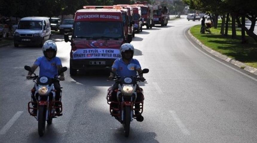 Başkan S&ouml;zl&uuml;&rsquo;den İtfaiyeye "&ouml;zveri" &Ouml;vg&uuml;s&uuml;