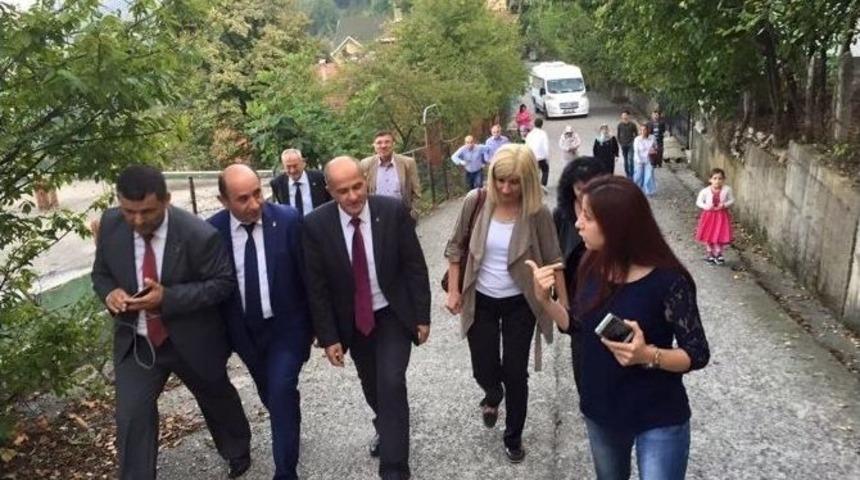 Kazancı, Kozlu&rsquo;da Destek İstedi