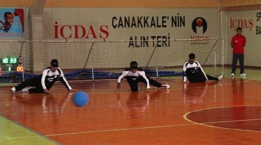 Goal Ball 1. Lig M&uuml;sabakaları &Ccedil;anakkale&rsquo;de Başladı