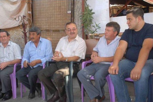 Ak Parti Muğla Milletvekili Hasan Özyer, Taksicilerin Sorunlarını Dinledi