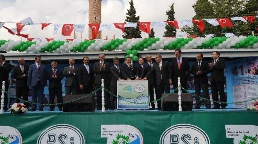 Bakan Eroğlu Uşak&rsquo;ta Toplu A&ccedil;ılış T&ouml;renine Katıldı