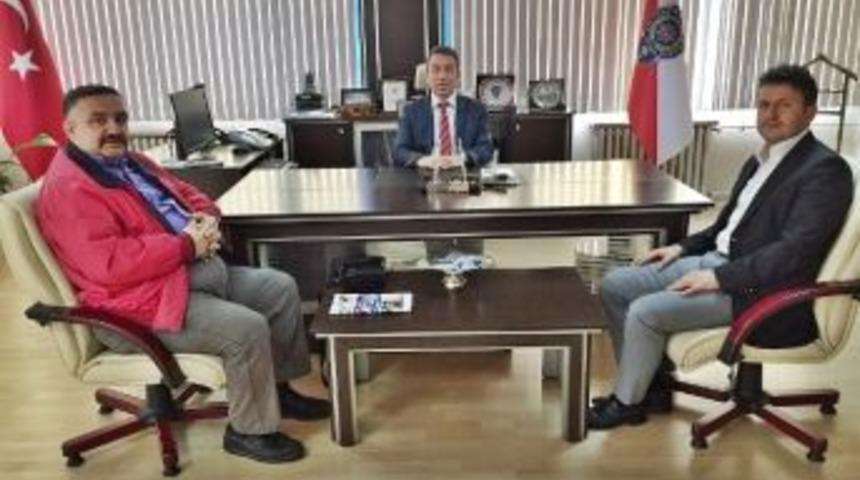 Bartın Olay&rsquo;dan Emniyet M&uuml;d&uuml;r&uuml; Aydoğdu&rsquo;ya Ziyaret