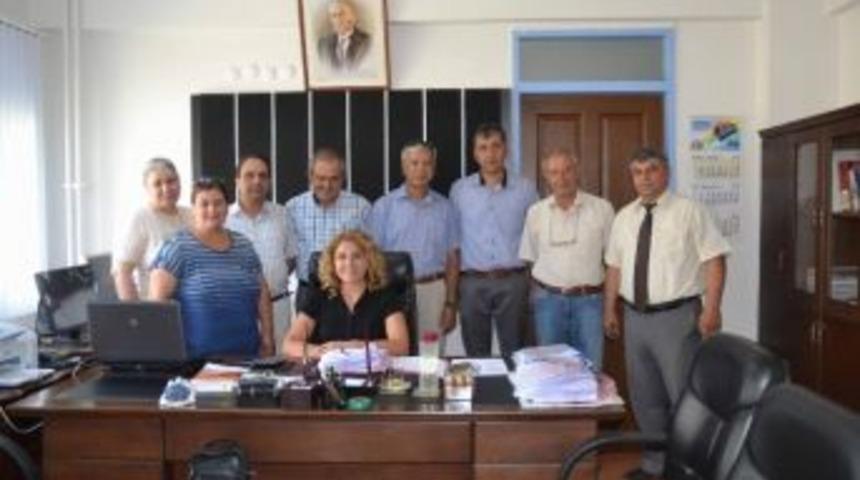 Ortaca&rsquo;da Meslek &Ouml;rg&uuml;tlerinden Mal M&uuml;d&uuml;r&uuml; Kutlar&rsquo;a Ziyaret