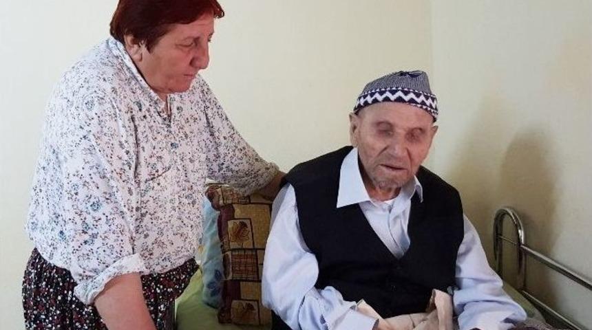 (&ouml;zel Haber) 115 Yaşındaki Halil Dededen Sağlıklı Yaşam Sırları