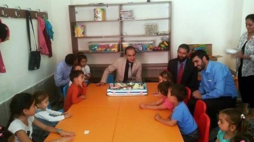 &Ccedil;iftehan K&ouml;y&uuml;nde Kreş A&ccedil;ılışı Yapıldı