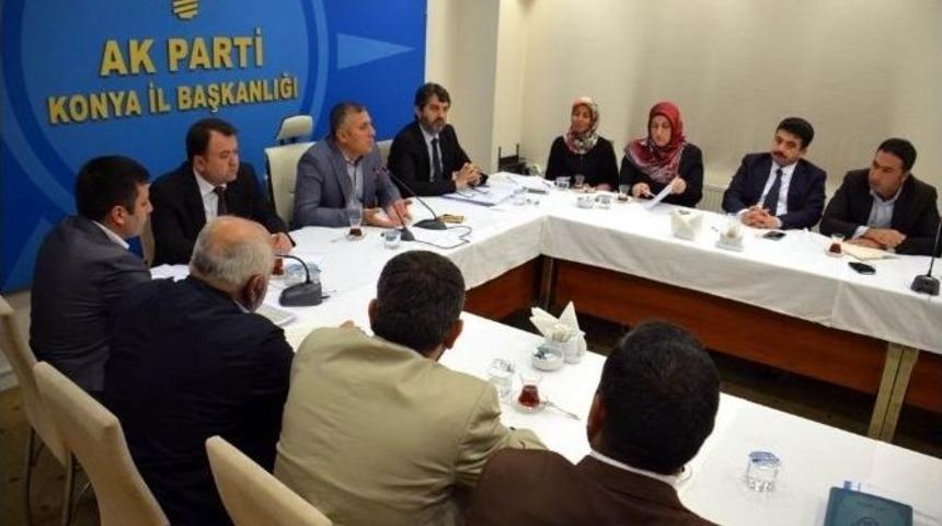 Ak Parti Konya Se&ccedil;im &Ccedil;alışmalarını İstişare Etti