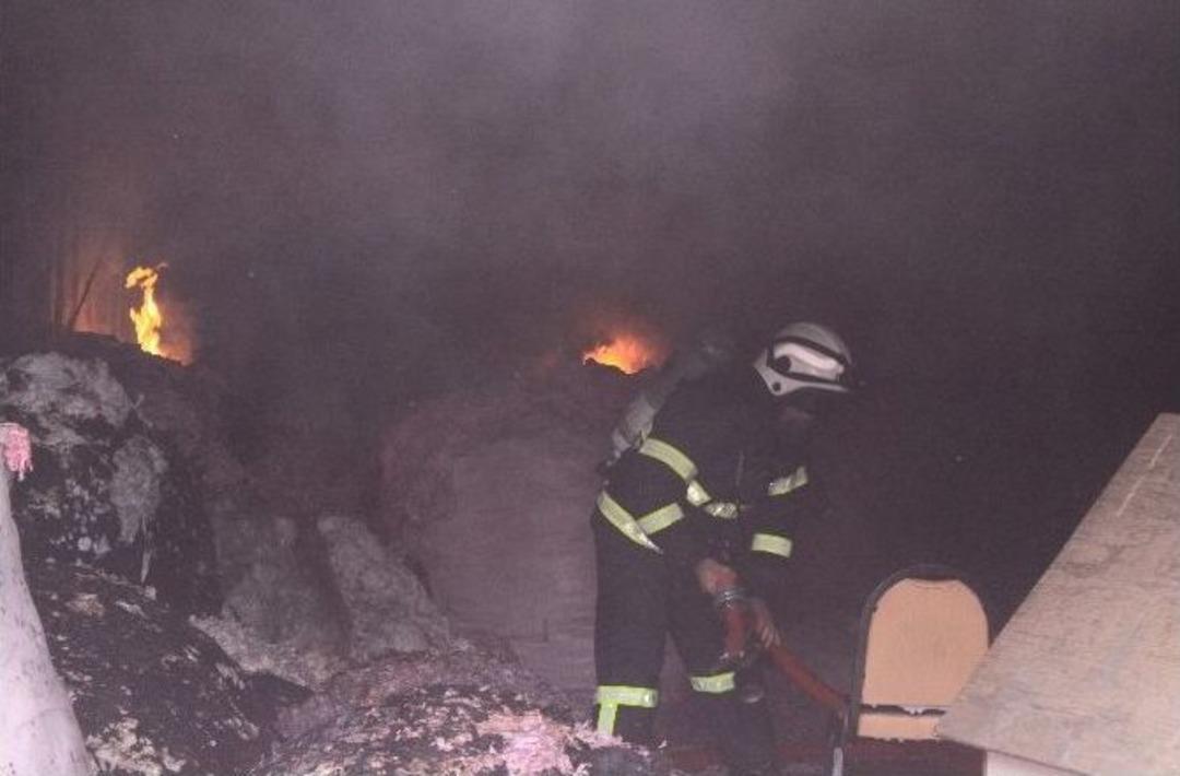 Geri D&ouml;n&uuml;ş&uuml;m Fabrikası Alevlere Teslim Oldu